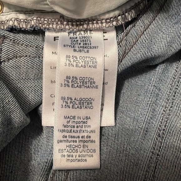 Frame Le High Skinny Jeans Size 27 - Picture 6 of 7